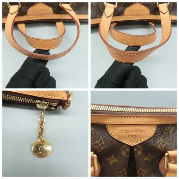 100% Authentic Louis Vuitton Palermo Brown Monogram Canvas Satchel - Picture 8 of 12